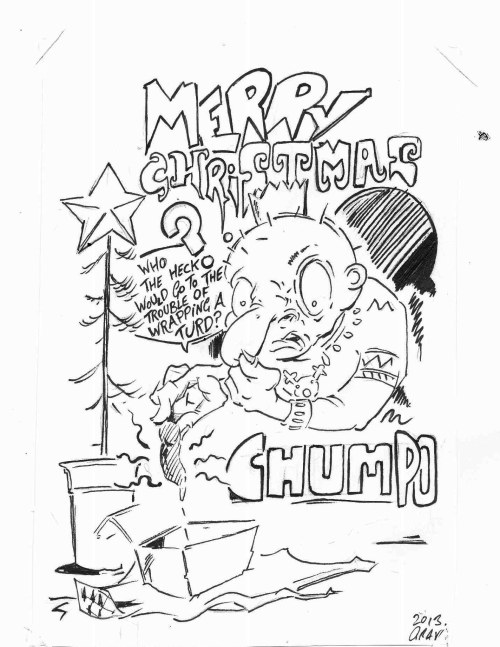 Chumpo Gets Shit For Christmas